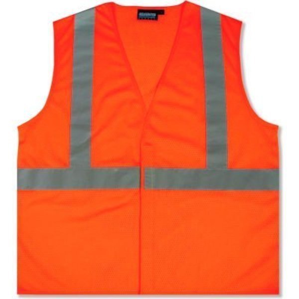 Aware Wear ANSI Class 2 Economy Mesh Vest, - Lime, Size XL, Erb Safety, Mfr#: 61427