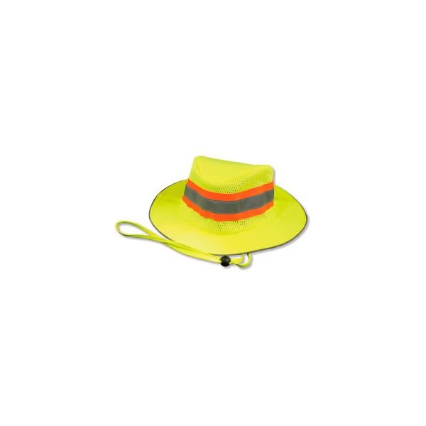 Aware Wear ANSI 107 Class Headwear, - Lime, One Size, Erb Safety, Mfr#: 61587
