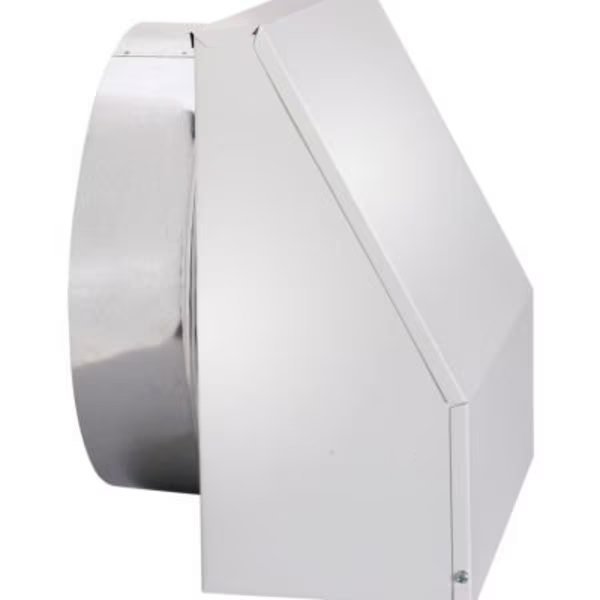 Fantech 8in Fixed Metal Hood for Supply or Exhaust Air, Fantech., Mfr#: 45148