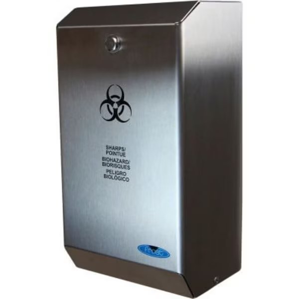 Frost Products Biomedical Sharps & Bio-Hazard Disposal, Stainless Steel, Frost Products Ltd, Mfr#: 878