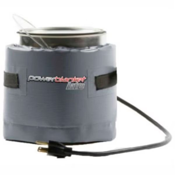 Lite Insulated Pail Heating Blanket For 1 Gal Pail, 85F Fixed Temp, 120V, Powerblanket, Mfr#: PBL1G