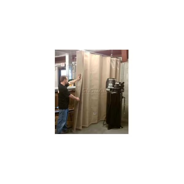 Goff's Stock Sound Curtain 31977 with Hardware - 14'10"W x 12'H - Beige, Goffs Enterprises Inc., Mfr#: 31977