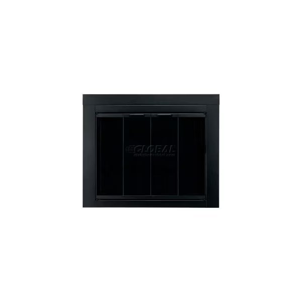 Pleasant Hearth Ascot Fireplace Glass Door Black AT-1002 43-1/2"L x 33"H, Dyna-Glo, Mfr#: AT-1002