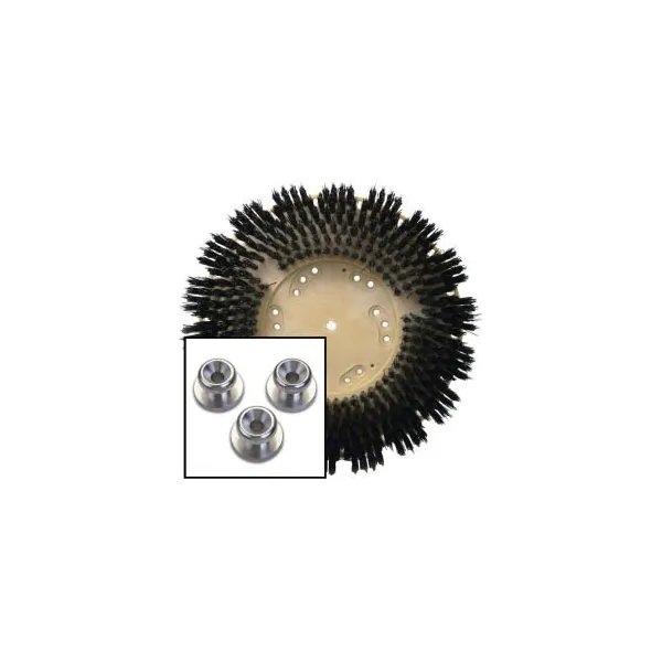 Replacement Brush Kit - Poly For Nobles/Tennant 1016811, Gofer Parts, Mfr#: GBRG18P129