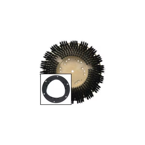 Replacement Brush Kit - Poly For Nilfisk/Advance L08837025, Nilfisk/Advance 30630A, Gofer Parts, Mfr#: GBRG19P110
