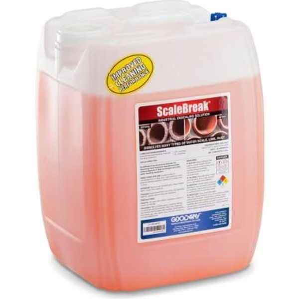 Goodway ScaleBreak  Liquid Descaler, 5 Gal. Jug, Goodway Technologies, Mfr#: SCALEBREAK-5