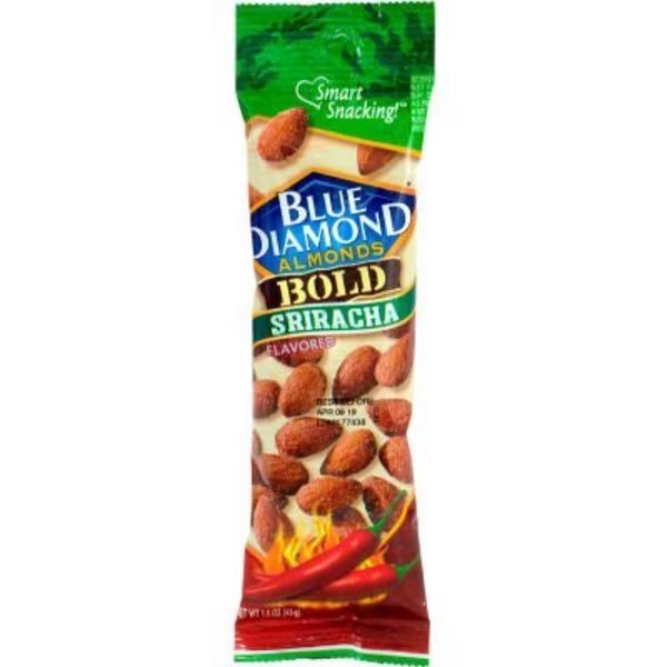 BLUE DIAMOND Almonds Bold Sriracha, 1.5 oz, 12 Count, Green Rabbit Holdings, Mfr#: 20902633