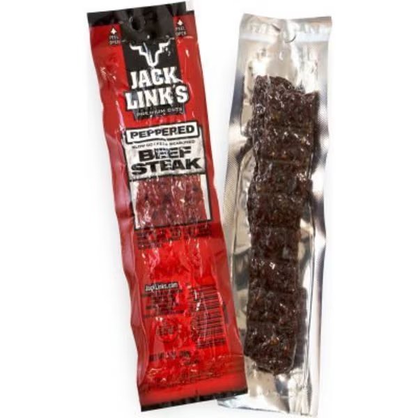 Jack Link's Peppered Beef Steak, 1 oz, 12 Count, Green Rabbit Holdings, Mfr#: 27800008
