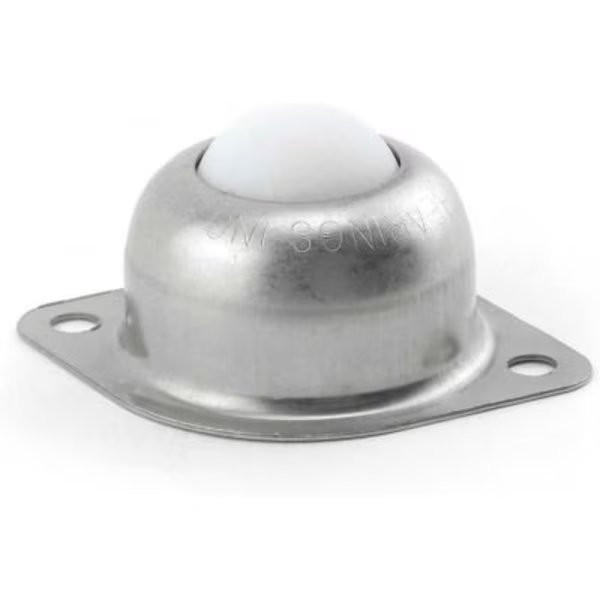 Hudson Bearings 1in Nylon Main Ball with Two Hole Flange Carbon Steel Housing - 2inW, Hudson Bearings, Mfr#: NBT-1CS