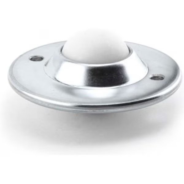 Hudson Bearings 1-1/2in Nylon Ball Carbon Steel Low-Profile Flying Saucer Ball Transfer, Hudson Bearings, Mfr#: NFSBT-1 1/2CS