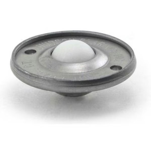 Hudson Bearings 5/8in Nylon Ball Carbon Steel Low Profile Flying Saucer Ball Transfer, Hudson Bearings, Mfr#: NFSBT-5/8CS