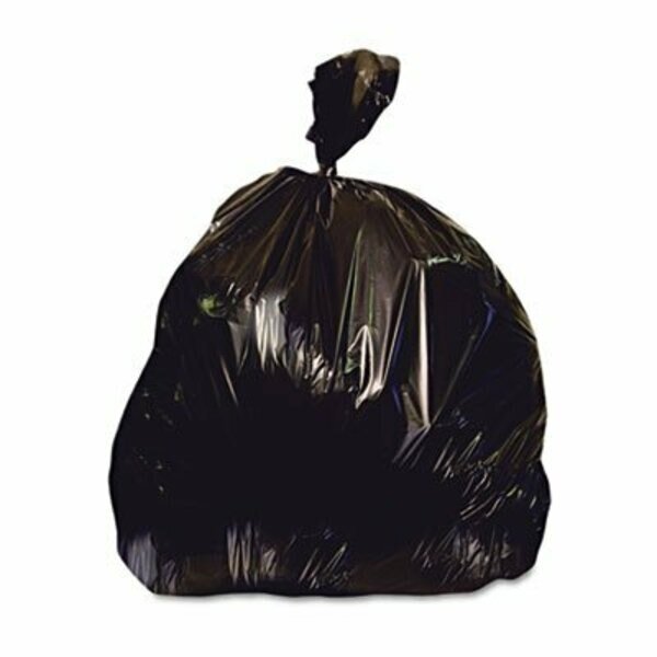 LOW-DENSITY REPRO CAN LINER, 56 GALLON, 1.5 MIL, BLACK, 43 X 47, 100PK, Unisan, Mfr#: X8647AK