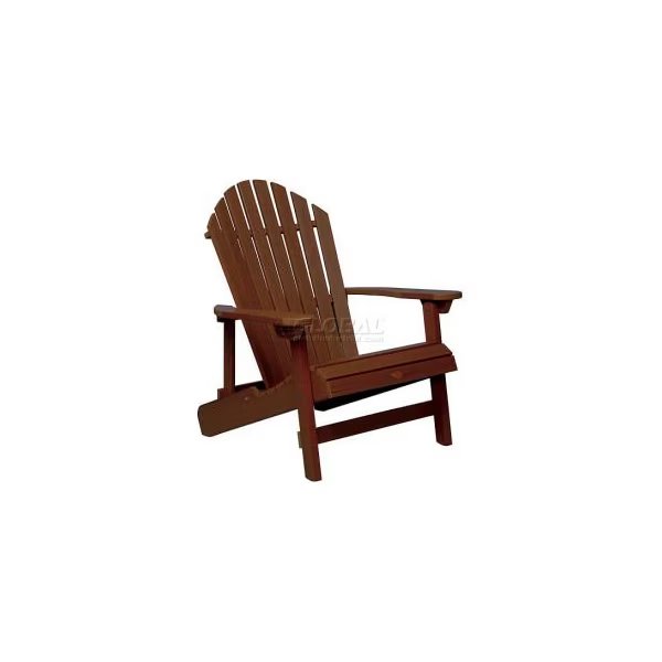 highwood® Hamilton Folding Adirondack Chair, King Size - Weathered Acorn, Highwood Usa, Mfr#: AD-KING1-ACE