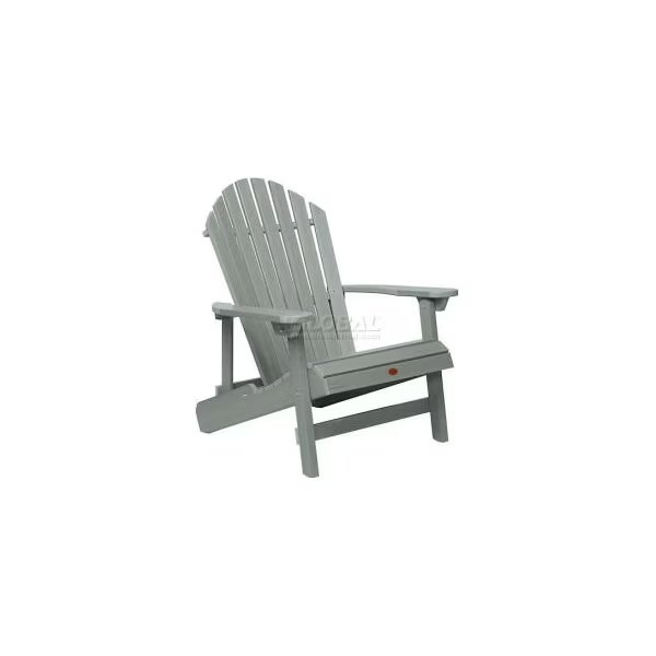 highwood® Hamilton Folding Adirondack Chair, King Size - Coastal Teak, Highwood Usa, Mfr#: AD-KING1-CGE