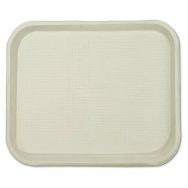 Chinet, Savaday Molded Fiber Food Trays, 9 X 12 X 1, White, Rectangular, Huhtamaki, Mfr#: 20802