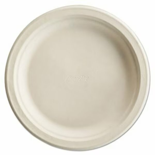 Chinet, PAPER PRO ROUND PLATES, 8 3/4in, WHITE, 125PK, Huhtamaki, Mfr#: 25775