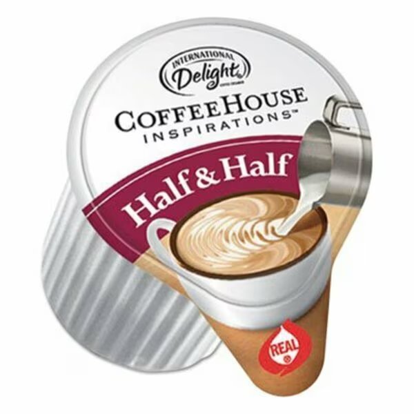 Internatnl, COFFEE HOUSE INSPIRATIONS HALF & HALF, 0.38 OZ, 180/CARTON, PK180, Dean Foods, Mfr#: 102042