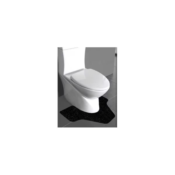 Wizkid Antimicrobial Commode Toilet Mats, Gray 12/Pack -, Sanastar, Mfr#: C-20001-GR Box