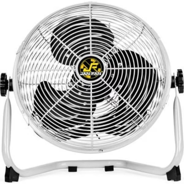 Jan Fan 12in Industrial Workstation Fan, 3 Speed, Silver, Hunter Fan Co. Jan Fan, Mfr#: JF-12F-S