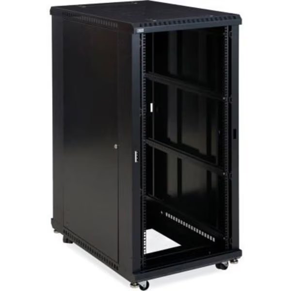 Kendall Howard 27U LINIER Server Cabinet, No Doors, 36in Depth, Kendall Howard, Mfr#: 3180-3-001-27