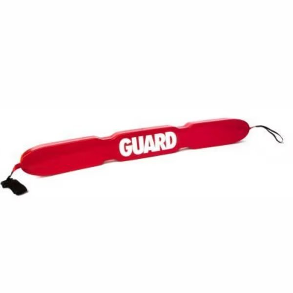 Kemp 53" Cut A Way Rescue Tube, Red With Guard In White, , Kemp Usa, Mfr#: 10-204-RED