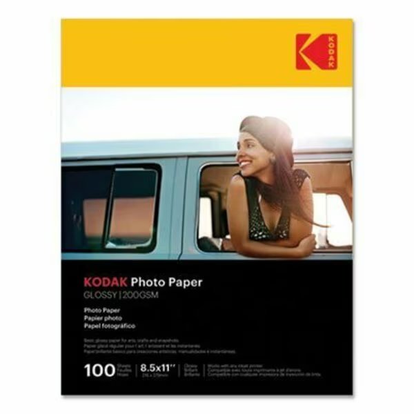 PAPER, PHTO, 8.5X11, GLS, 100, Paris Business Products, Mfr#: 41183