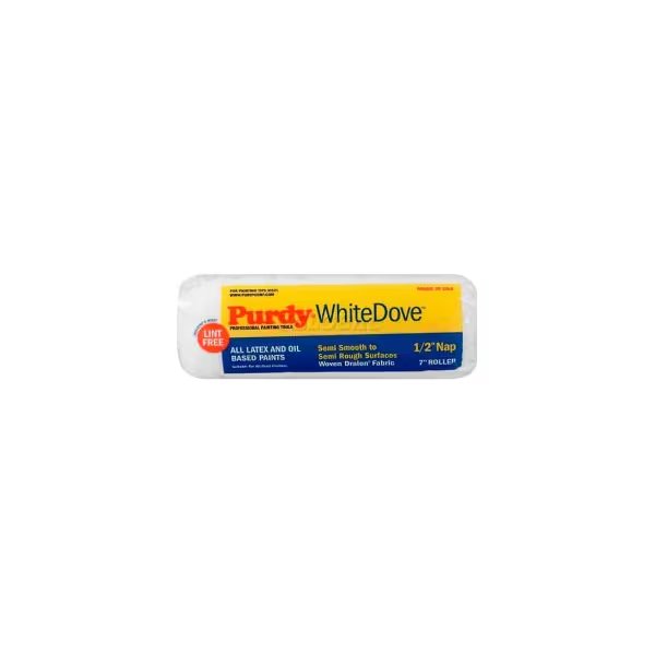Purdy White Dove Paint Roller 7" X 1/2" 140670073, PK 10, Krylon, Mfr#: 140670073