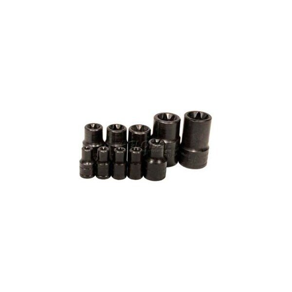 Socket, 1/4" Drive, E7 External Torx, Integrated Supply Network, Mfr#: KTI-22677