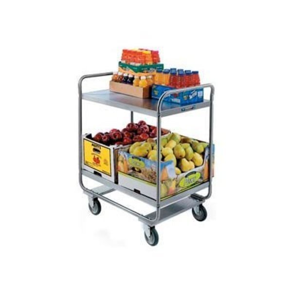 Lakeside Steel Utility Cart w/2 Shelves, 500 lb. Capacity, 36inL x 22inW x 40-5/8inH, Lakeside Mfg., Mfr#: 243