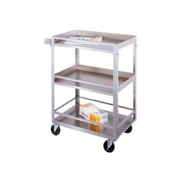 Lakeside Steel Utility Cart w/3 Shelves, 300 lb., 27-1/2inL x 16-1/4inW x 33-3/8inH, Lakeside Mfg., Mfr#: 316