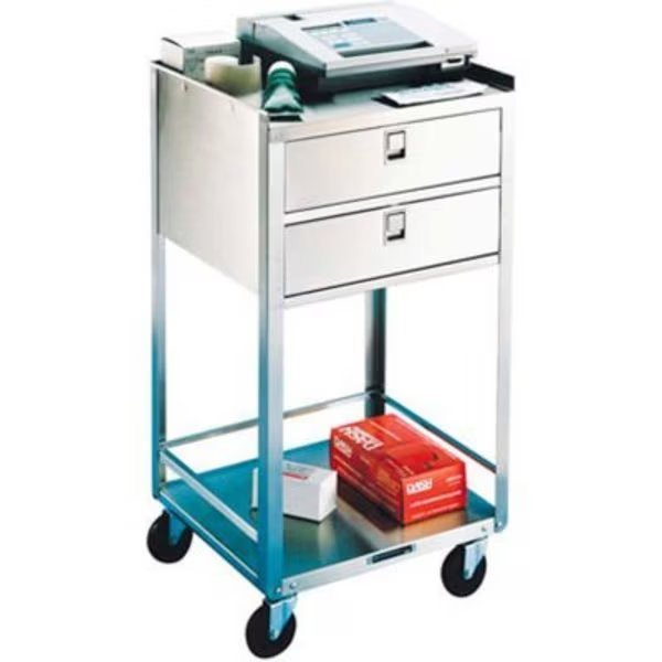 Lakeside Stainless Steel Equipment Stand, 2 Shelves, 2 Drawers, 300 lb. Capacity, Lakeside Mfg., Mfr#: 358