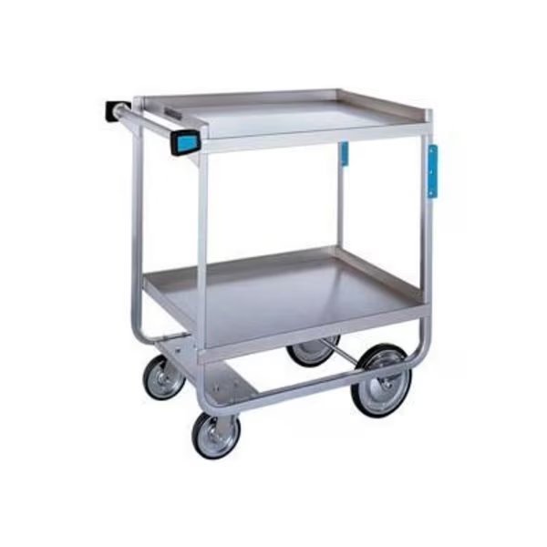 Lakeside Steel Utility Cart w/2 Shelves, 700 lb. Capacity, 32-5/8inL x 19-3/8inW x 34-1/2inH, Lakeside Mfg., Mfr#: 721
