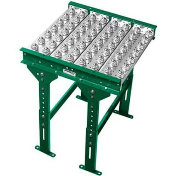 Ashland Conveyor 2' Ball Transfer Conveyor Table - 36in BF - 3in Ball Centers, Ashland Conveyor, Mfr#: 30427
