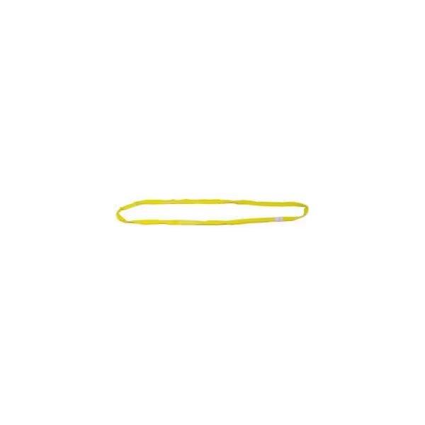 Liftex RoundUp 1-1/4inW 8'L Endless Poly Roundsling, Yellow, Liftex Coporation, Mfr#: ENR3X8D