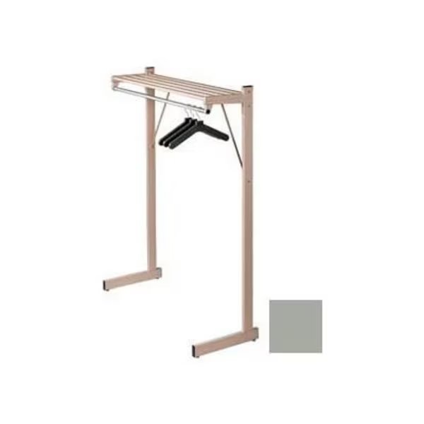 48inW Freestanding Coat Rack, Medium Gray, Magnuson Group, Mfr#: DSF4H-MG