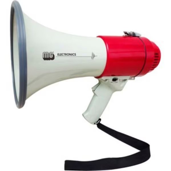 50-Watt Megaphone with Siren Alert, Mg Electronics, Mfr#: PGM50