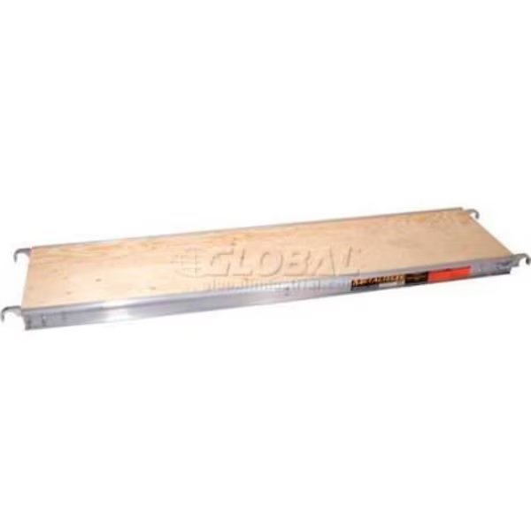 Metaltech Aluminum Scaffold Platform w/ Wood Deck 7' x 19in -, Metaltech-Omega., Mfr#: M-MPP719