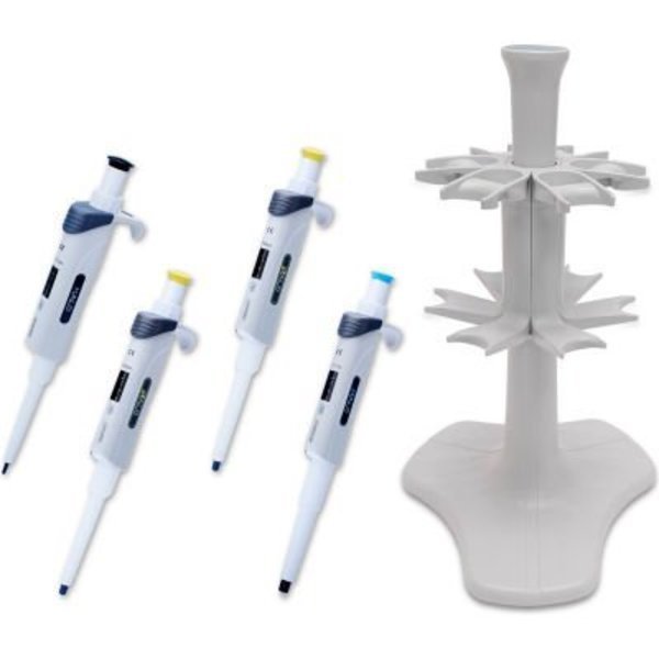 MTC Bio Halo Pipettor Starter Kit with 6 Place Carousel Stand, Mtc Bio, Mfr#: H6800-SK