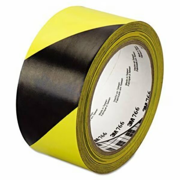 766 Hazard Warning Tape, Black/yellow, 2in X 36yds, Ors Nasco, Mfr#: 02120043181