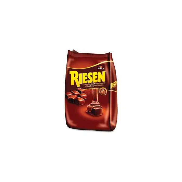 Riesen Chewy Chocolate Caramels, Individually Wrapped, 1.87 Lb. Bag, Marjack, Mfr#: STK398052