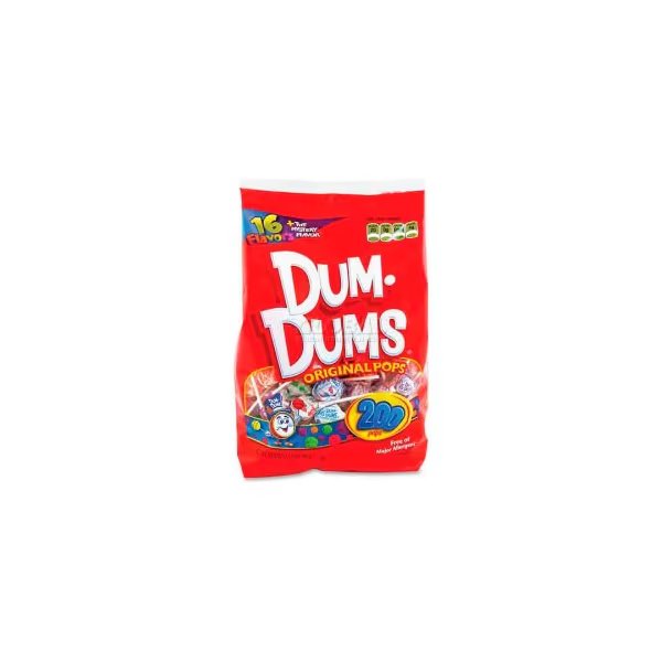 Dum Dum Original Pops Candy, Assorted Flavors, 33.9 oz., 200/Bag, Marjack, Mfr#: SPA71