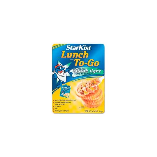 StarKist® Lunch To-Go® Tuna Kit, Chunk Light, 4.5 oz, 12/Carton, Marjack, Mfr#: SKIDEL495430