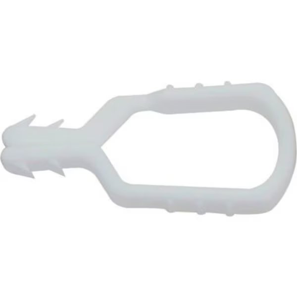 Mr. Chain 1in Mr. Clip, White, Pack of 50, Gec, Mfr#: 19001-50