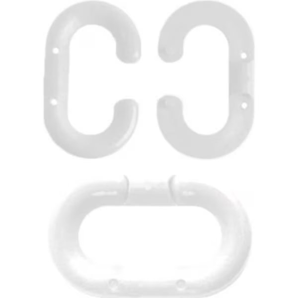 Mr. Chain Master Links, 2in, White, 10 Pack, Gec, Mfr#: 50701-10