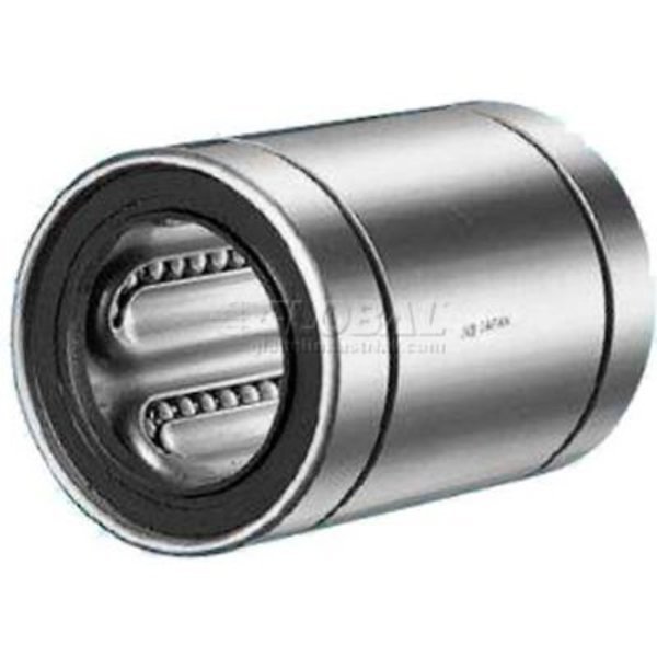 NB Corp Self Aligning Steel Closed Linear Bearing W/Resin Retainer & Seals, 3/8inID, 0.875inL, Nb Of America, Mfr#: SW6GRUU
