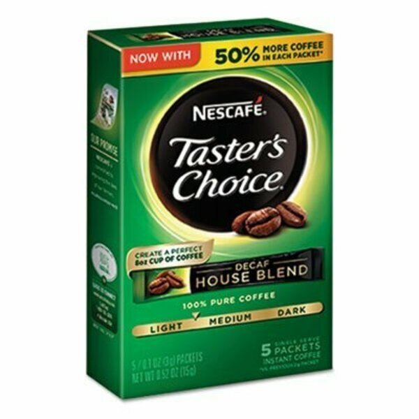 Nescafe, Taster's Choice Decaf House Blend Instant Coffee, 0.1oz Stick, 12PK, Nestle, Mfr#: 86073