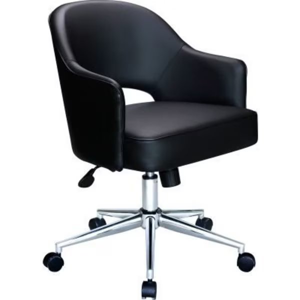 Black Caressoftplus Hospitality Chair, Boss Office Products, Mfr#: B486C-BK