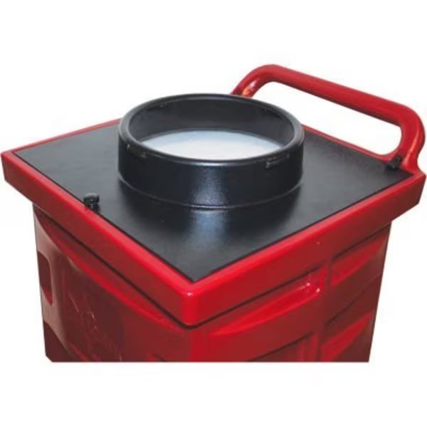 Novatek 12in Dia. Flanged Intake Door For Novair 1000, 3inL x 18inW x 18inH, Novatek, Mfr#: F1028