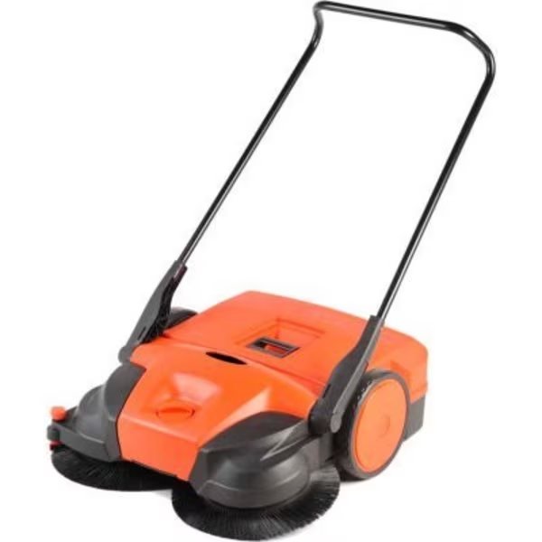 Haaga 31in Deluxe Triple Brush Push Power Sweeper -, Bissell Commercial, Mfr#: HAAGA 477