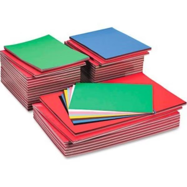 Pacon Tru-Ray Construction Paper, 76 lbs., 9 x 12/12 x 18, Assorted, 2000 Sheets/Ct, Pacon, Mfr#: 104120